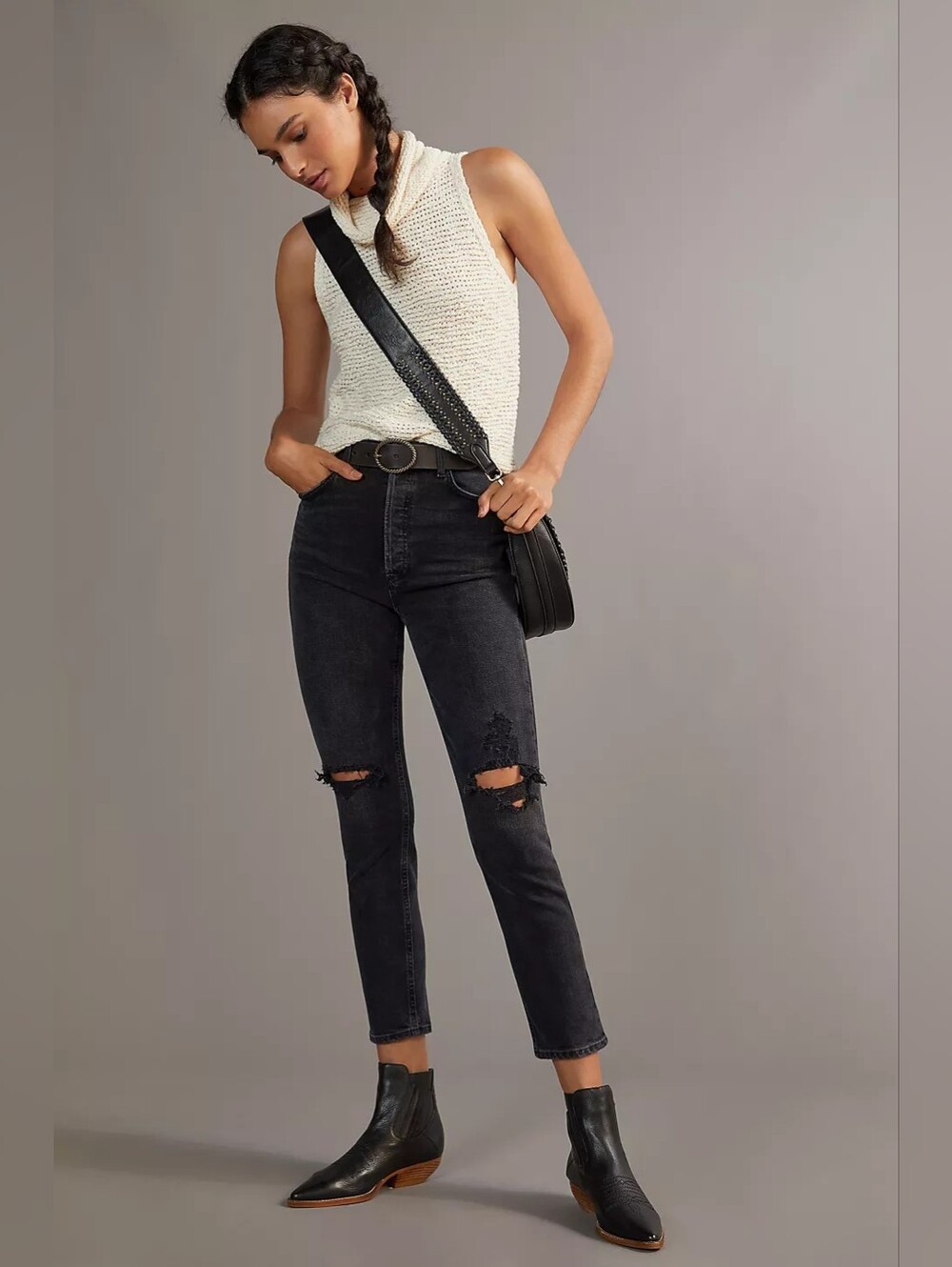 AGOLDE | Nico High Rise Slim Straight Jeans